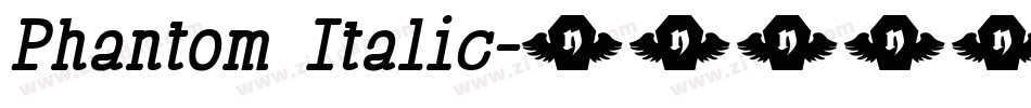 Phantom Italic字体转换